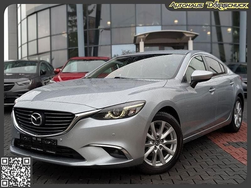 Silber Gebraucht 2016 Mazda 6 Exclusive Limousine | 13.990 € (Fairer Preis) - Bild 1/4