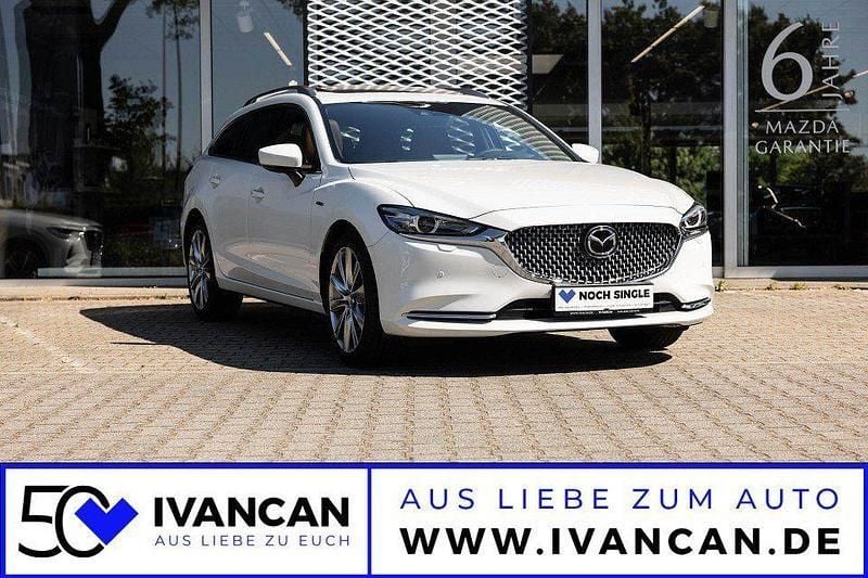 Rhodium white Gebraucht 2024 Mazda 6 20th Anniversary Kombi | 35.950 € (Etwas zu teuer) - Bild 1/4