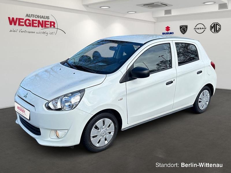 Gebraucht Mitsubishi Space Star 71 PS (52 kW) 2015 Weiß Kleinwagen