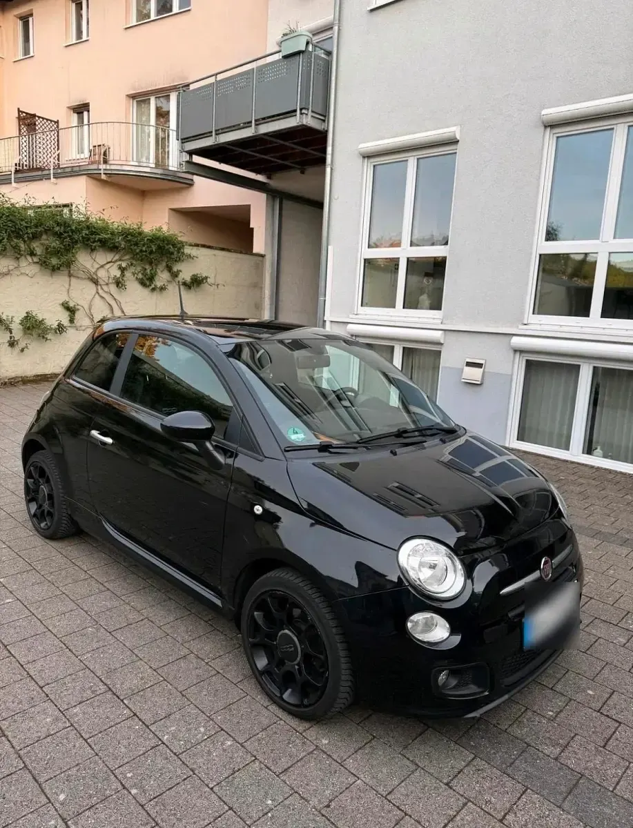 Gebraucht Fiat 500 85 PS (62 kW) 2014 Schwarz Kleinwagen