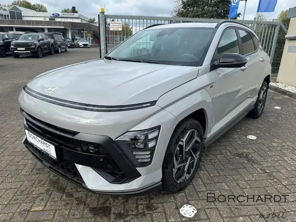Neu Hyundai Kona N Line 137 PS (100 kW) 2025 Grau SUV