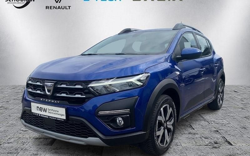 Blau Gebraucht 2021 Dacia Sandero Expression Kleinwagen | 14.290 € (Fairer Preis) - Bild 1/4