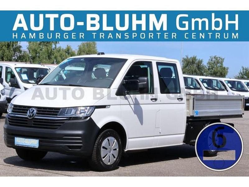 Candyweiß Gebraucht 2021 VW T6.1 Van | 30.821 € (Teuer) - Bild 1/4