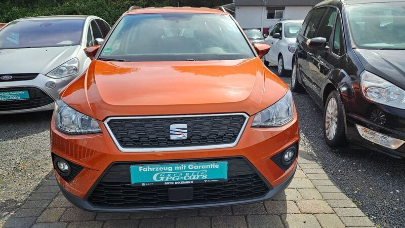 "eclipse" orange Gebraucht 2020 Seat Arona Style SUV | 13.200 € (Etwas zu teuer) - Bild 1/4