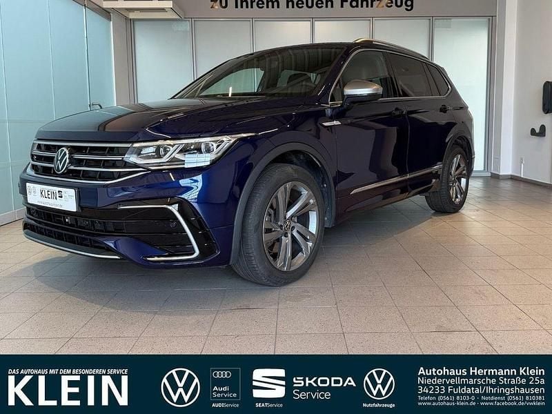 Blau Gebraucht 2023 VW Tiguan Allspace R-line SUV | 42.990 € (Teuer) - Bild 1/4