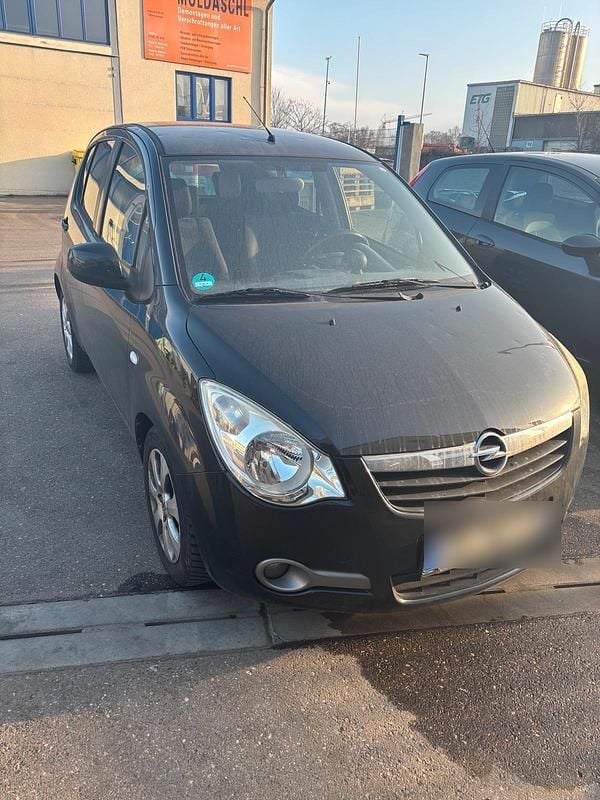 Gebraucht Opel Agila 85 PS (62 kW) 2009 Schwarz Kleinwagen