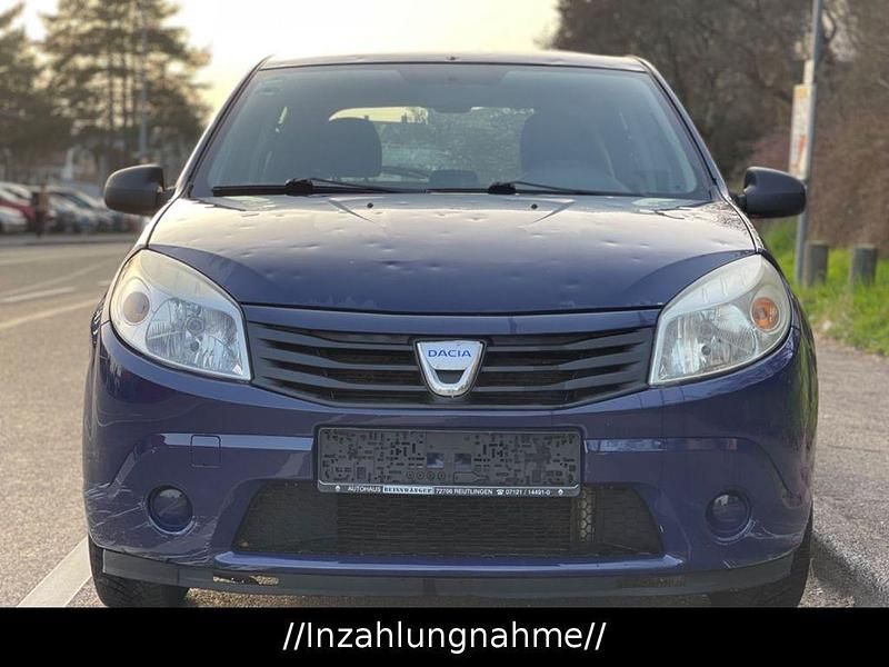 Gebraucht Dacia Sandero 75 PS (55 kW) 2009 Blau Limousine