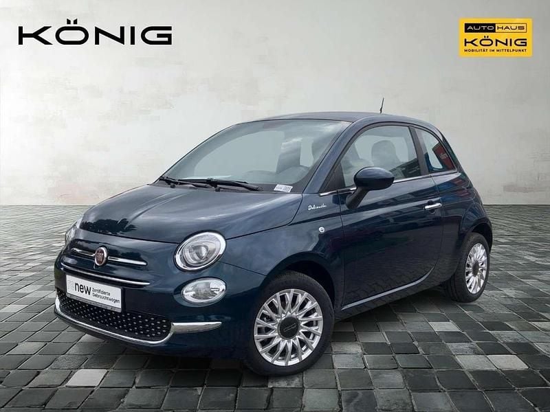 Blau Gebraucht 2023 Fiat 500 Dolcevita Kleinwagen | 12.398 € (Guter Preis) - Bild 1/4