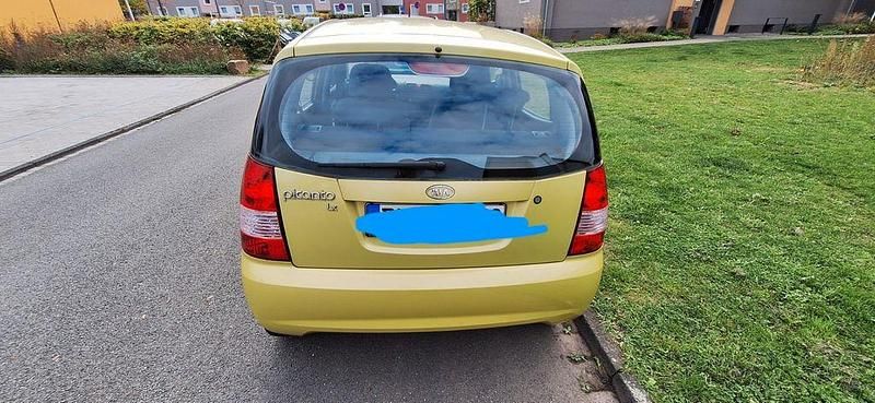 Gebraucht Kia Picanto LX 65 PS (47 kW) 2005 Gelb Kleinwagen