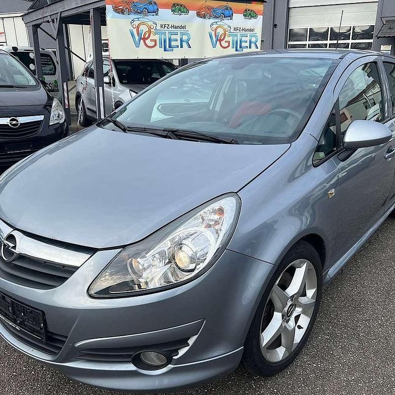Grau (metallic) Gebraucht 2009 Opel Corsa Kleinwagen | 5.850 € (Teuer) - Bild 1/4