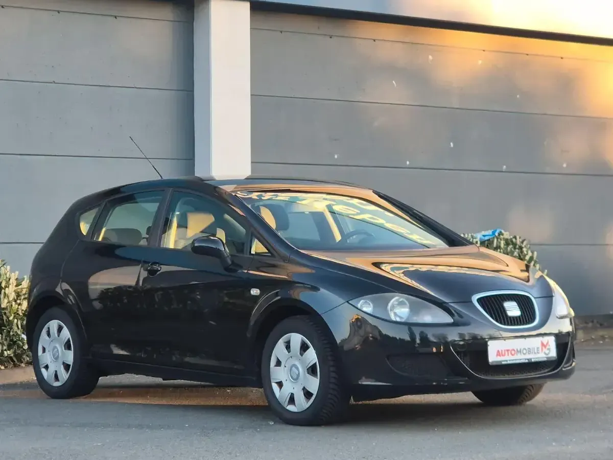 Brugt Seat Leon Reference 102 HK (75 kW) 2008 Sort Hatchback