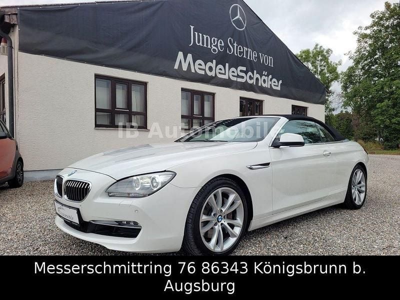 Alpinweiss iii Gebraucht 2011 BMW 640 Cabriolet Sport Line Cabrio | 23.800 € (Guter Preis) - Bild 1/4