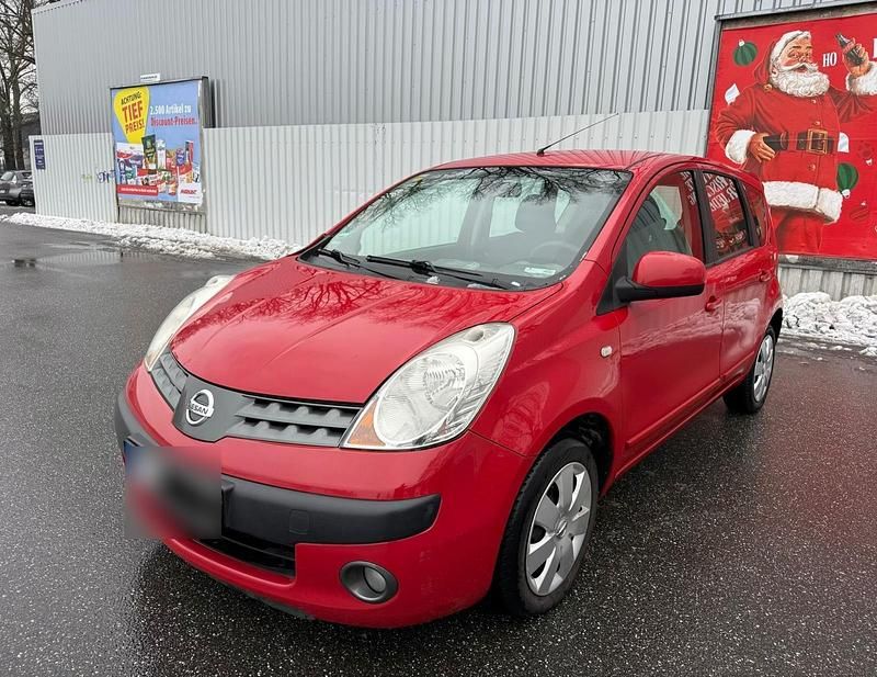 Gebraucht Nissan Note Acenta 88 PS (64 kW) 2006 Rot Kleinwagen