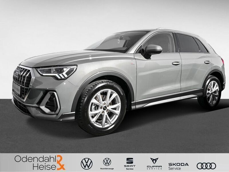 Polsterfarbe: schwarz Gebraucht 2022 Audi Q3 S-Line SUV | 30.780 € (Superpreis) - Bild 1/4