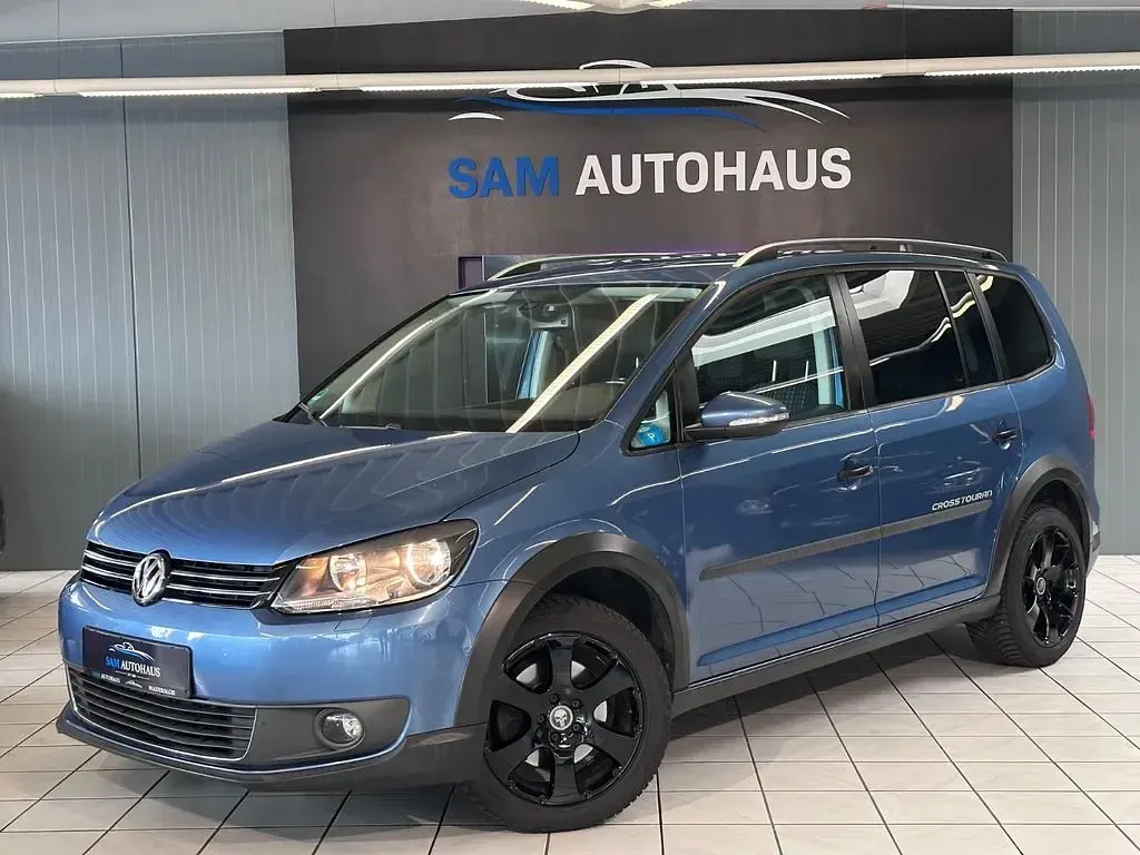 Gebraucht VW Touran Cross 140 PS (102 kW) 2011 Blau Van / Kleinbus