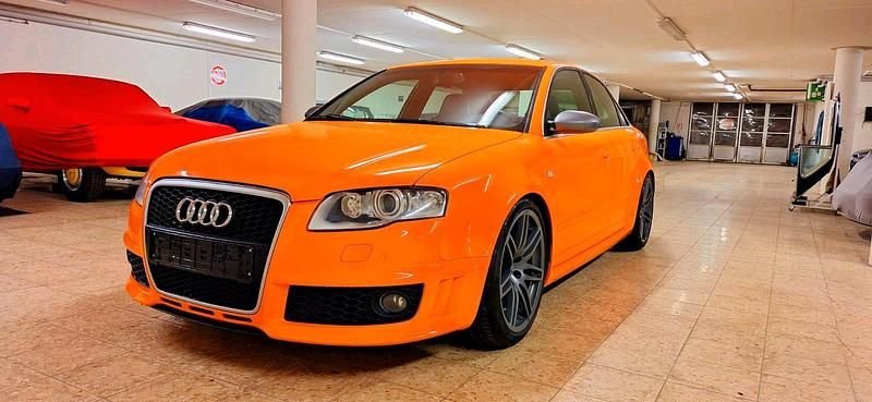 Orange Gebraucht 2007 Audi RS4 Limousine | 35.900 € (Guter Preis) - Bild 1/4