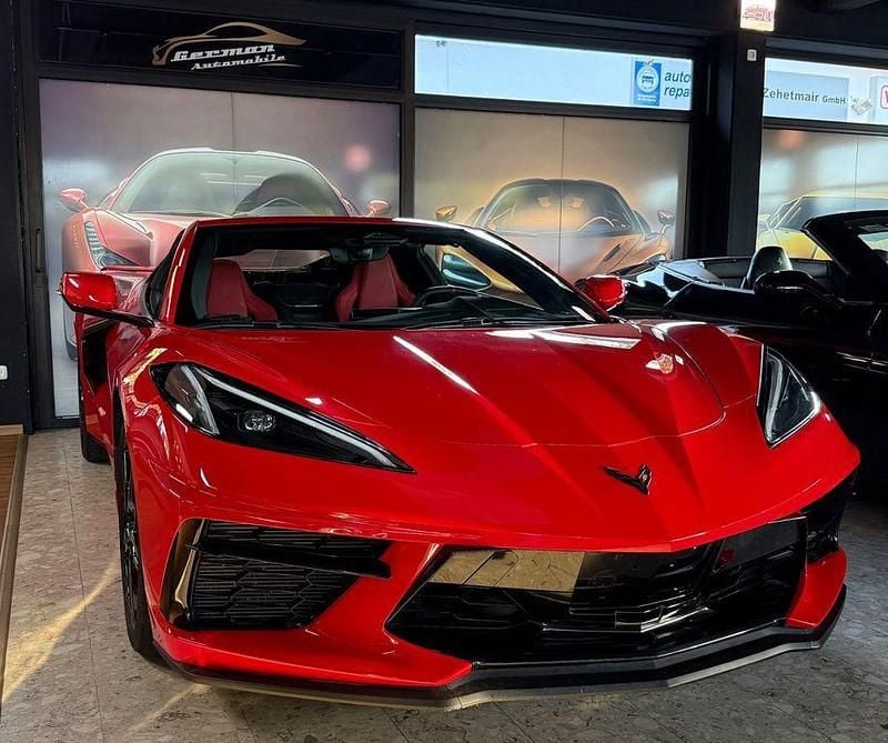 Rot Gebraucht 2024 Corvette Stingray | 82.400 € (Superpreis) - Bild 1/4