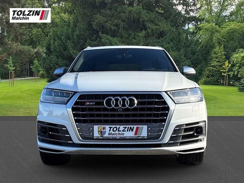 Weiß Gebraucht 2018 Audi SQ7 Sport SUV | 48.990 € (Fairer Preis) - Bild 1/3