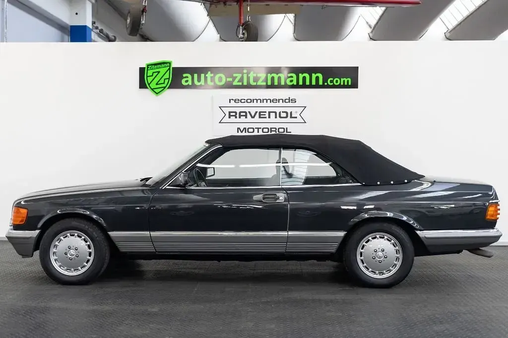Gebraucht Mercedes 500 231 PS (169 kW) 1985 Schwarz Cabrio
