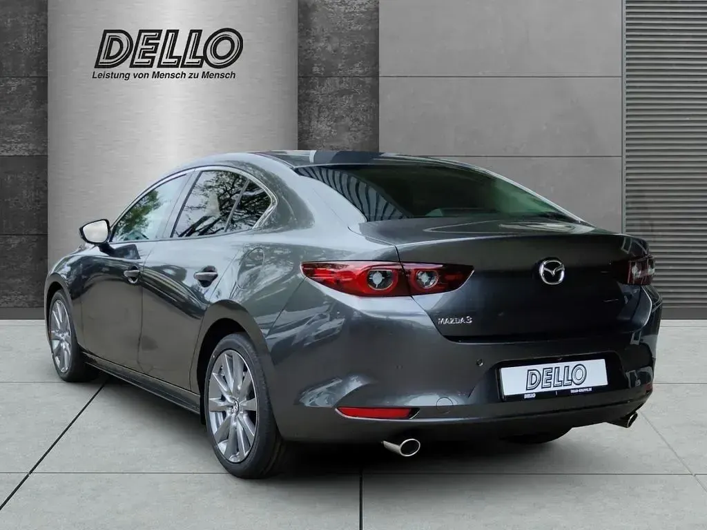 Neu Mazda 3 Exclusive-Line 140 PS (102 kW) 2025 Machine gray Limousine