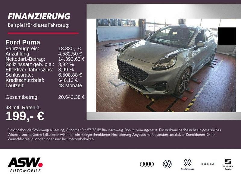 Gebraucht Ford Puma ST-Line X 155 PS (114 kW) 2021 Silber SUV