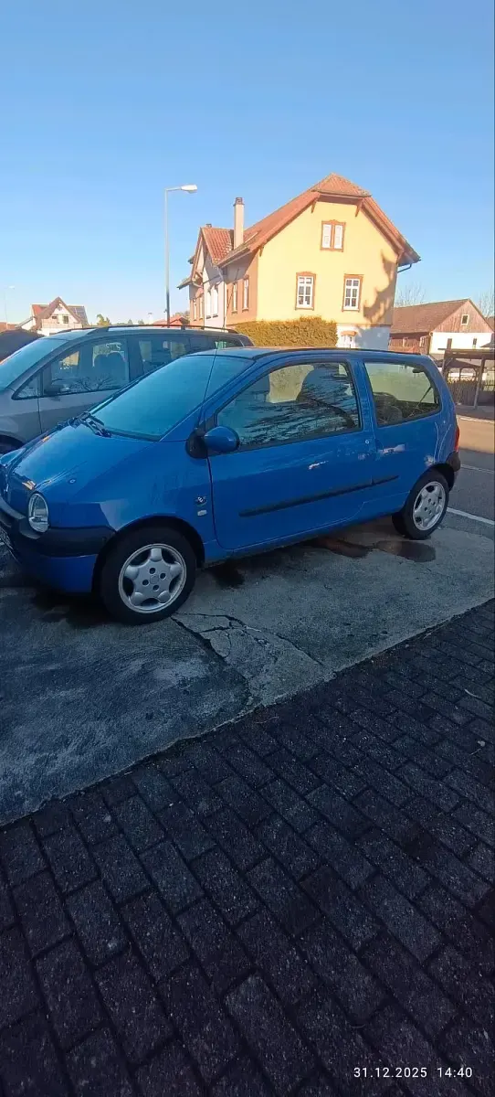 Gebraucht Renault Twingo 58 PS (42 kW) 2007 Blau Kleinwagen