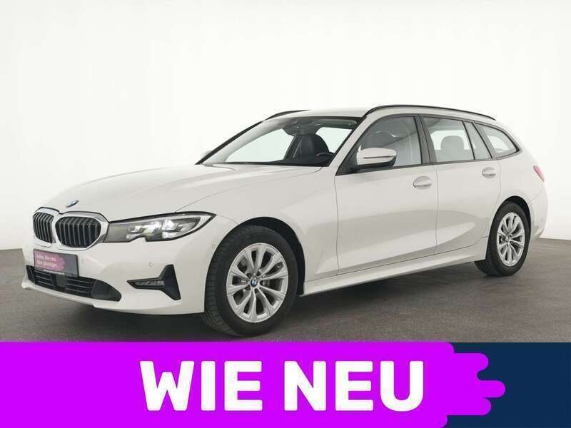 Alpinweiss Gebraucht 2021 BMW 320 Kombi | 26.398 € (Guter Preis) - Bild 1/4