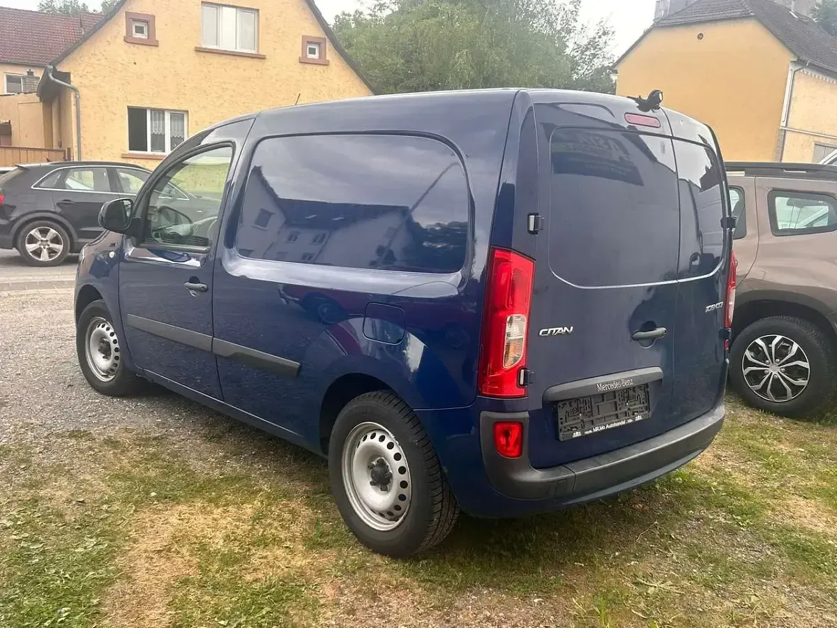 Gebraucht Mercedes Citan 109 90 PS (66 kW) 2014 Blau Van / Kleinbus