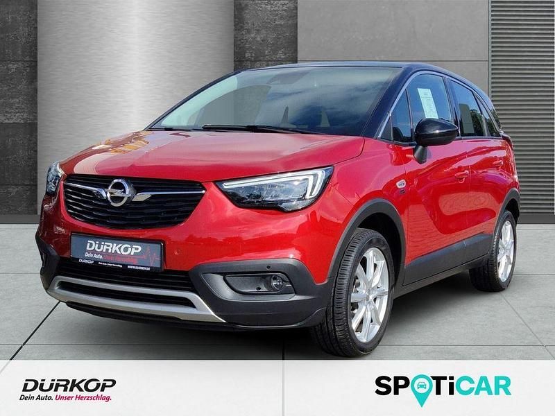 Chili rot/kardio rot (metallic) Gebraucht 2020 Opel Crossland SUV | 13.990 € (Fairer Preis) - Bild 1/4