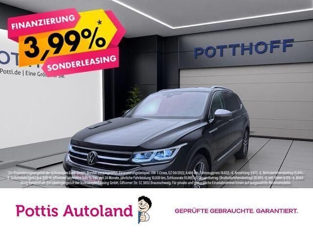 Schwarz Gebraucht 2022 VW Tiguan Allspace Elegance SUV | 30.777 € (Superpreis) - Bild 1/4