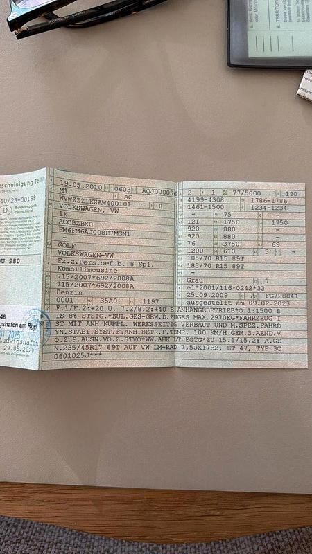 Gebraucht VW Golf VI Trendline 105 PS (77 kW) 2010 Grau Kleinwagen