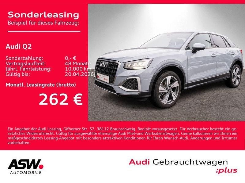 Gebraucht Audi Q2 Advanced Plus 150 PS (110 kW) 2025 Pfeilgrau perleffekt SUV