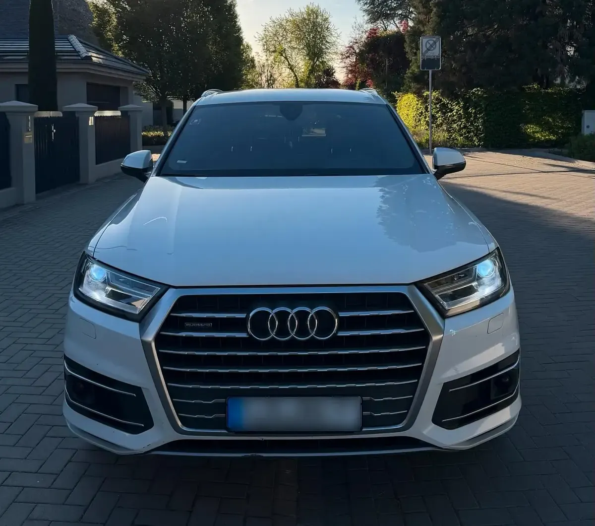 Gebraucht Audi Q7 S-Line 272 PS (200 kW) 2016 Weiß SUV