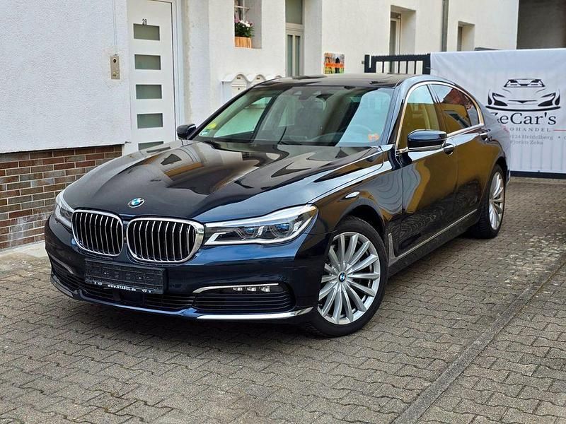 Schwarz Gebraucht 2018 BMW 740 Performance Limousine | 25.990 € (Superpreis) - Bild 1/4