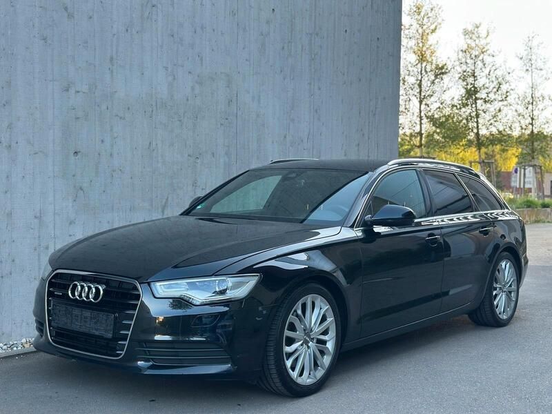 Schwarz Gebraucht 2013 Audi A6 Comfort Kombi | 9.990 € (Guter Preis) - Bild 1/4