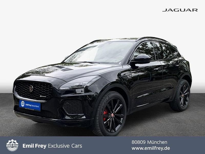 Schwarz Gebraucht 2023 Jaguar E-Pace R-Dynamic SUV | 36.999 € (Etwas zu teuer) - Bild 1/4