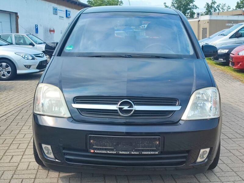 Schwarz Gebraucht 2004 Opel Meriva Basis Van / Kleinbus | 1.490 € (Fairer Preis) - Bild 1/4