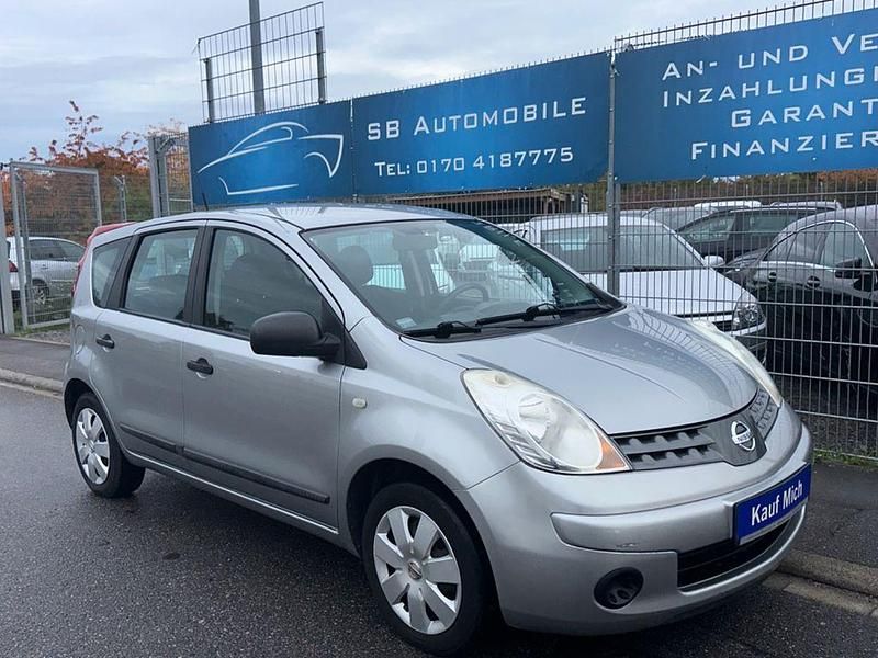 Gebraucht Nissan Note Acenta 88 PS (64 kW) 2008 Silber Kleinwagen