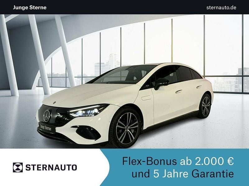 Gebraucht Mercedes EQE350 Night 214 kW (292 PS) 2024 Unilack polarweiß Limousine