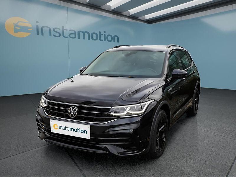 Schwarz Gebraucht 2022 VW Tiguan SUV | 37.449 € (Teuer) - Bild 1/4