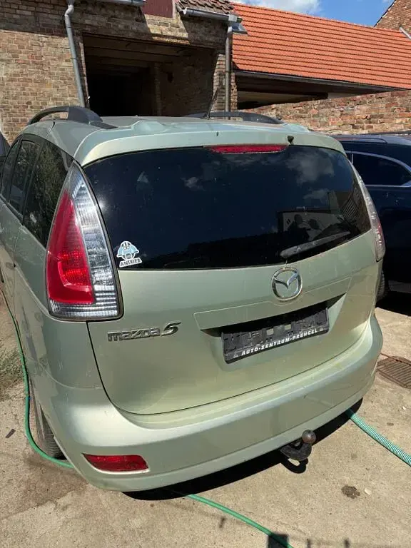 Gebraucht Mazda 5 145 PS (106 kW) 2009 Grün Van / Kleinbus