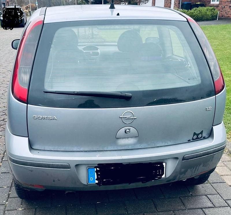 Gebraucht Opel Corsa 75 PS (55 kW) 2003 Silber Kleinwagen