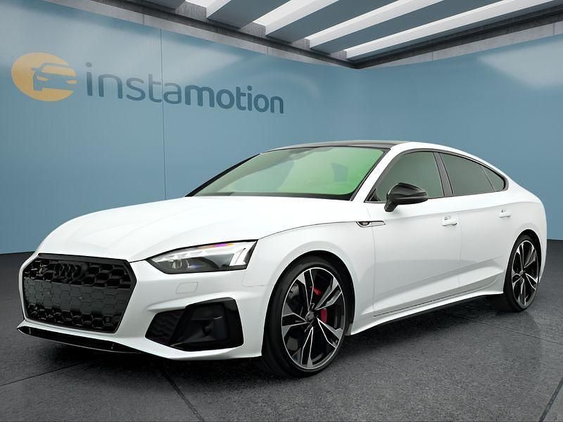 Weiß Gebraucht 2023 Audi S5 Sportback Kleinwagen | 52.049 € (Guter Preis) - Bild 1/4