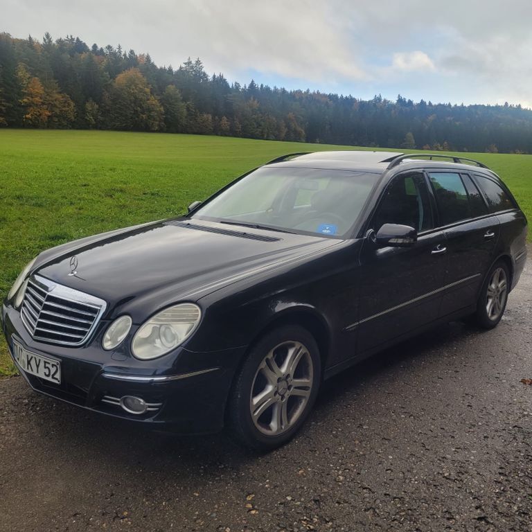 Schwarz Gebraucht 2008 Mercedes E220 Kombi | 1.599 € (Superpreis) - Bild 1/4