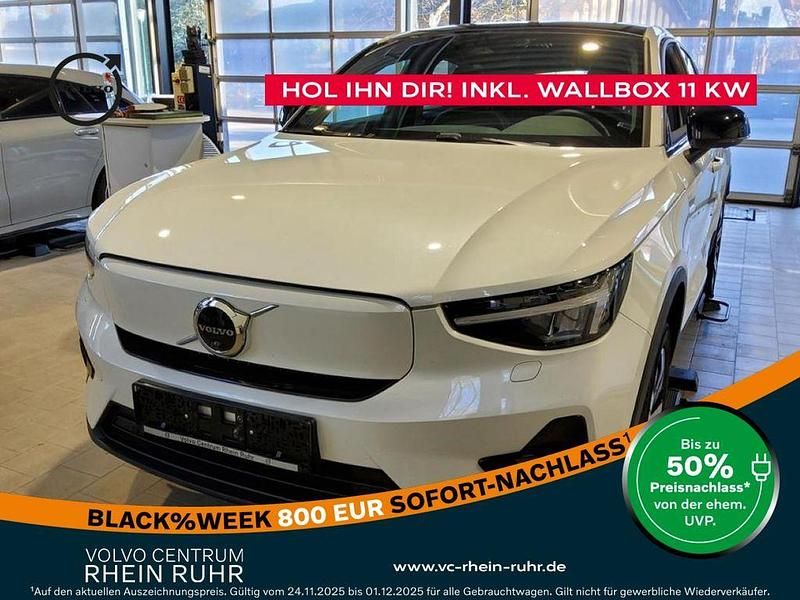 Weiß crystal white / metallic Gebraucht 2022 Volvo C40 Ultimate SUV | 32.990 € (Guter Preis) - Bild 1/3