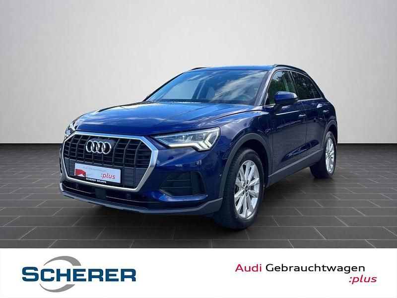 Blau Gebraucht 2022 Audi Q3 SUV | 29.900 € (Fairer Preis) - Bild 1/4