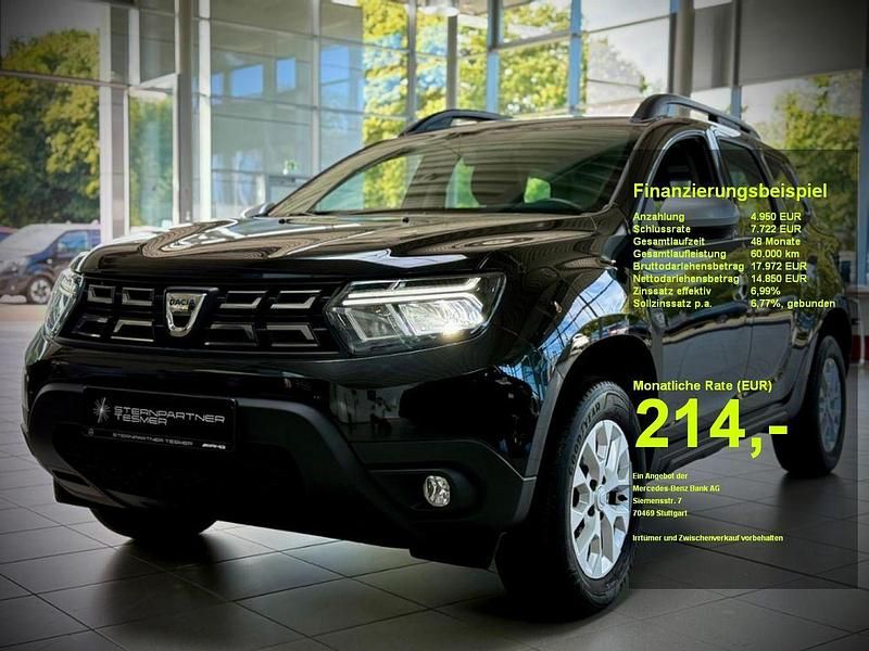 Schwarz Gebraucht 2022 Dacia Duster Comfort SUV | 19.390 € (Fairer Preis) - Bild 1/3