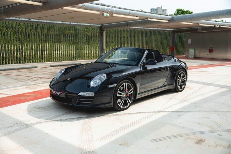 Schwarz Gebraucht 2010 Porsche 911 Carrera 4S Cabriolet Cabrio | 79.990 € (Teuer) - Bild 1/4