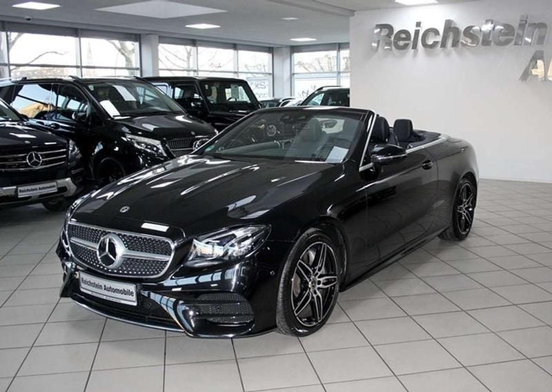 Gebraucht Mercedes E300 AMG 258 PS (189 kW) 2020 Obsidianschwarz (metallic) Cabrio