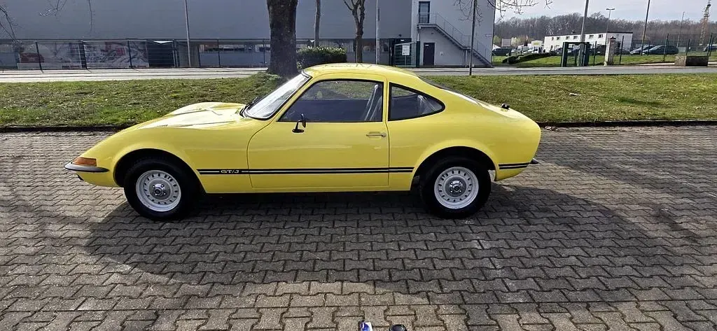 Gebraucht Opel GT 90 PS (66 kW) 1973 Gelb Coupé